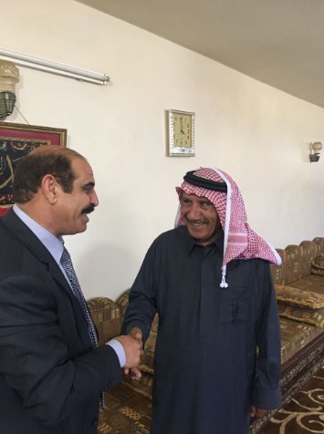 سعادة محمود الجرايد العدوان رئيسا لديوان