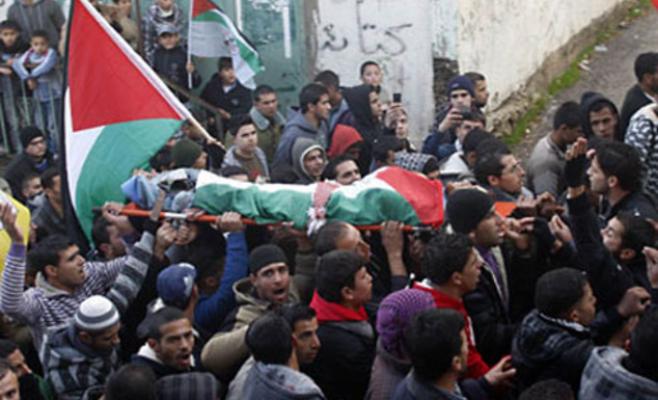 استشهاد شاب فلسطيني برصاص الاحتلال شرقي