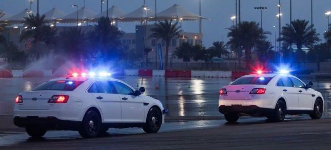 أردني يتلف دورية أمن و 1637