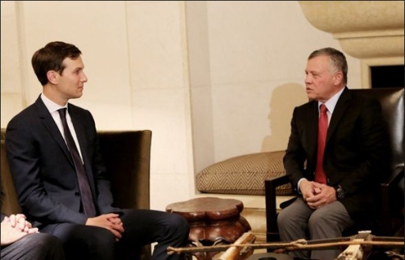 الملك يلتقي كوشنر في عمان