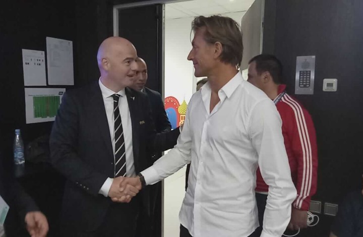 أداء منتخب المغرب يرغم رئيس ’فيفا‘