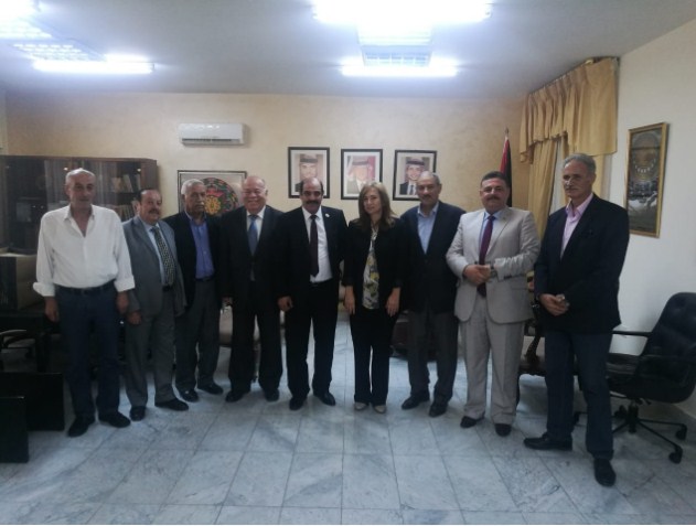 النسور تلتقي رئيس وأعضاء اتحاد الكتاب