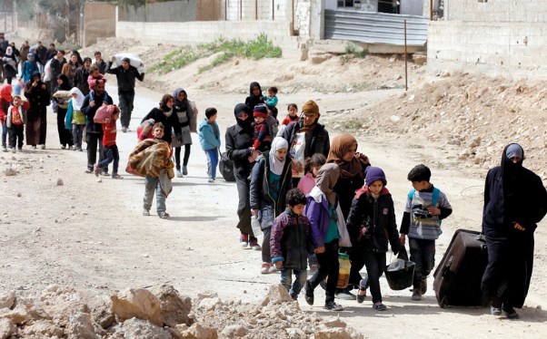 الأمم المتحدة: 45 ألف سوري نزحوا
