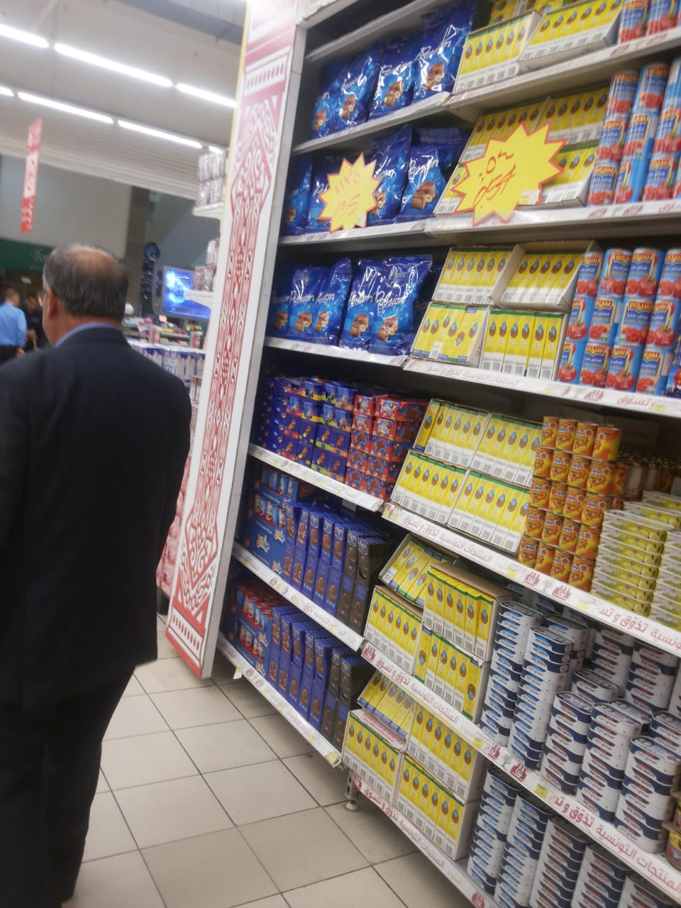 افتتاح أسبوع المنتوجات الغذائية التونسية (صور)