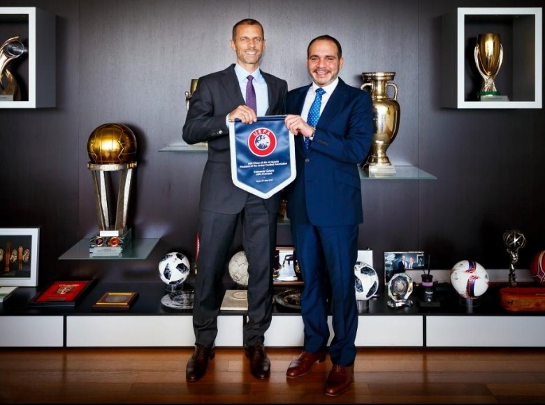 الامير علي يلتقي رئيس الاتحاد الاوروبي