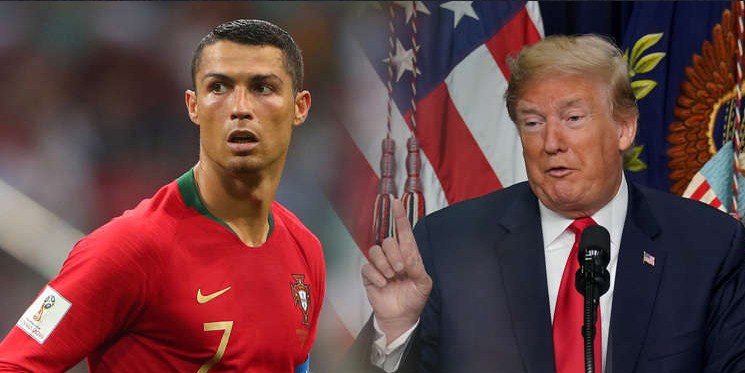 ترامب يرشح رونالدو لرئاسة البرتغال