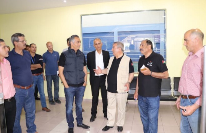 القيسي في جولة بمنشآت ومرافق مدينة