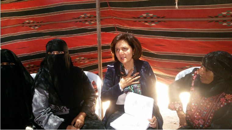 لطوف تتفقد اسرا وجمعيات في وادي