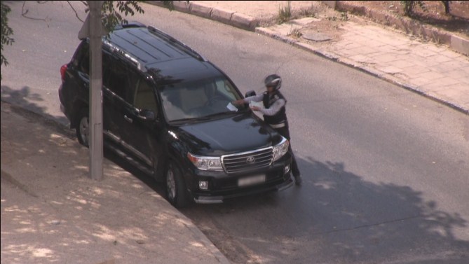 البدء بتطبيق نظام النقاط المرورية لمخالفات