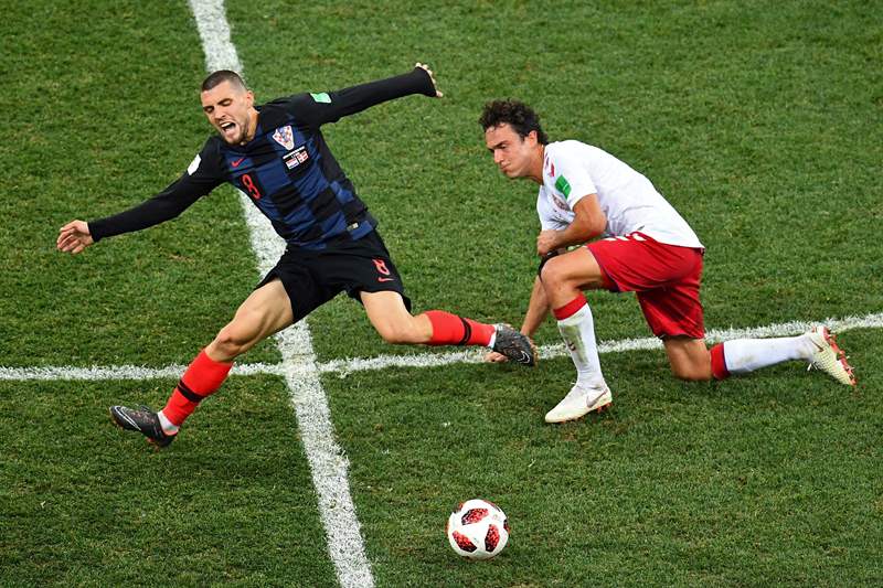 كرواتيا تخرج الدنمارك وتتأهل إلى دور