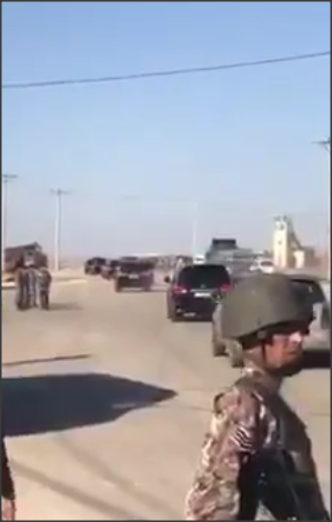 موكب الرزاز عند الحدود.. يثير الأردنيين