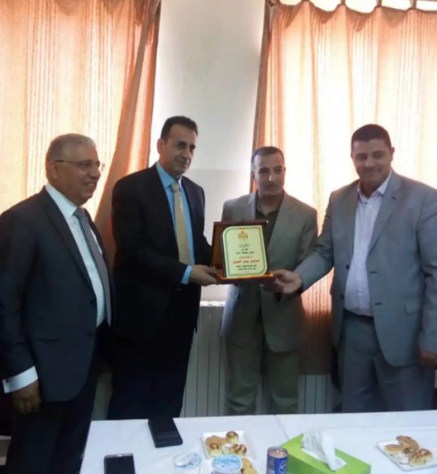 المجلس المحلي في مادبا يكرم الدكتور