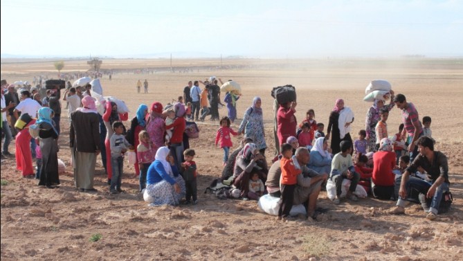 الامم المتحدة: 150 نازحا سوريا قرب