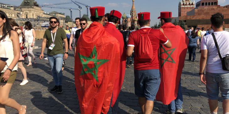 غرق مشجع مغربي في روسيا حاول