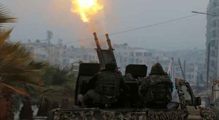 دمشق تعلن التصدي لضربات جوية من