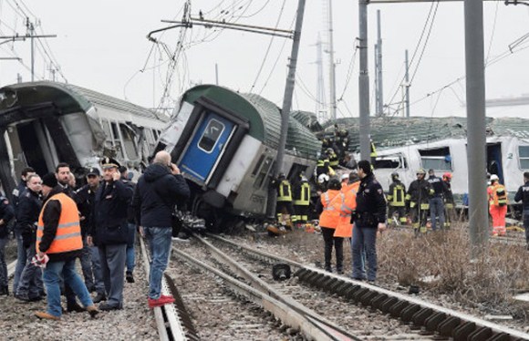 24 قتيلا و184 مصابا بحادث القطار