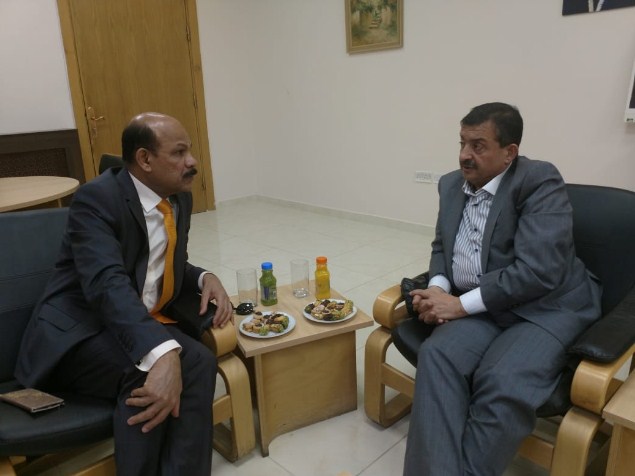 السفير السريلانكي في ضيافه بلدية السلط