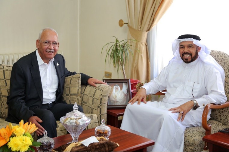 نقيب المهندسين يلتقي بالملحق البحريني (صور)
