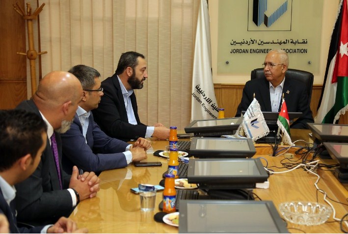 نقيب المهندسين يلتقي الرئيس التنفيذي لشركة