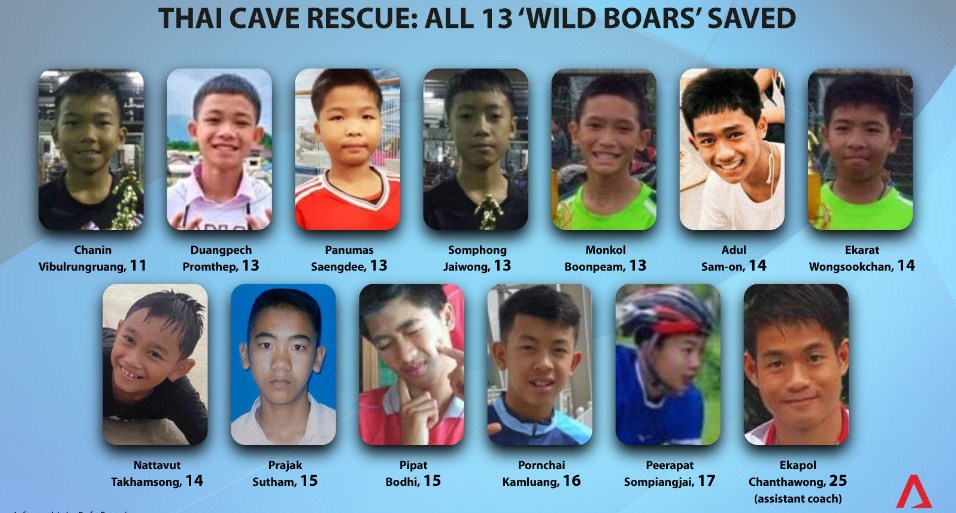 منقذ أمريكي يروي تفاصيل إنقاذ «صبية