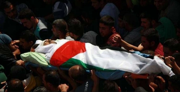 استشهاد طفل فلسطيني برصاص الاحتلال شرق