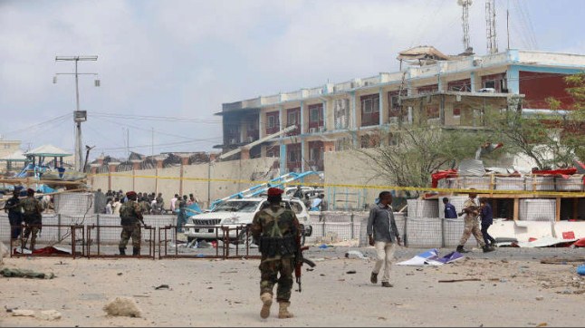 انفجار كبير وسط العاصة الصومالية مقديشو