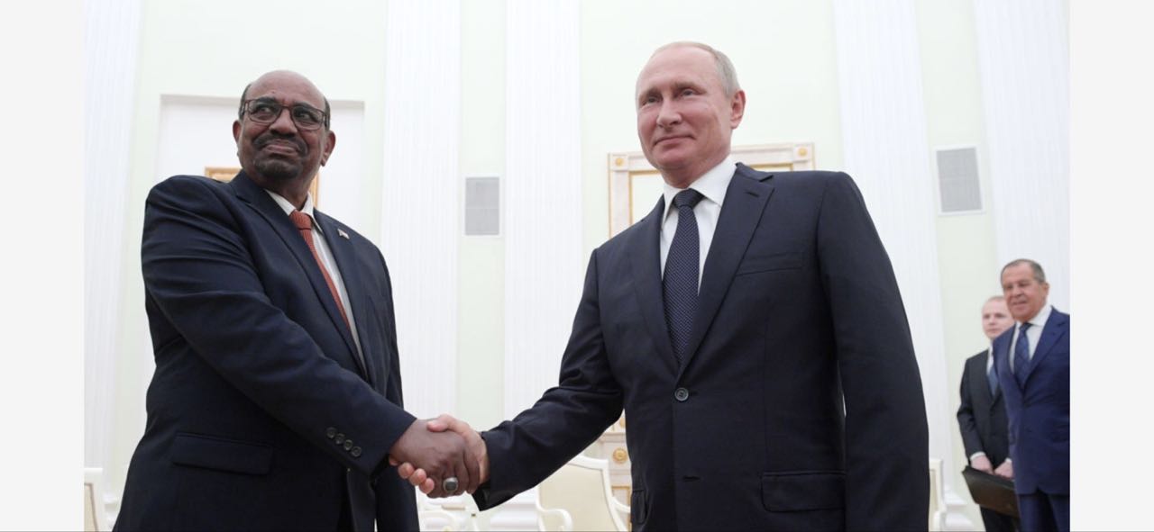 بوتين التقى البشير في موسكو