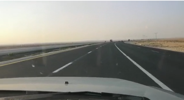 هكذا سيكون الطريق الصحراوي بعد التأهيل