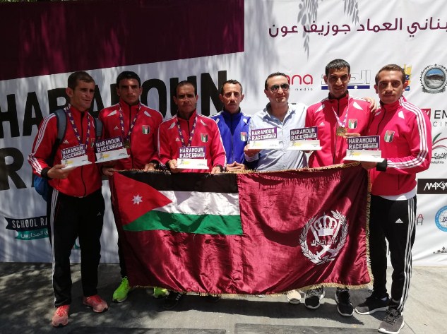 لاعبو الدرك يسيطرون على ماراثون حرمون