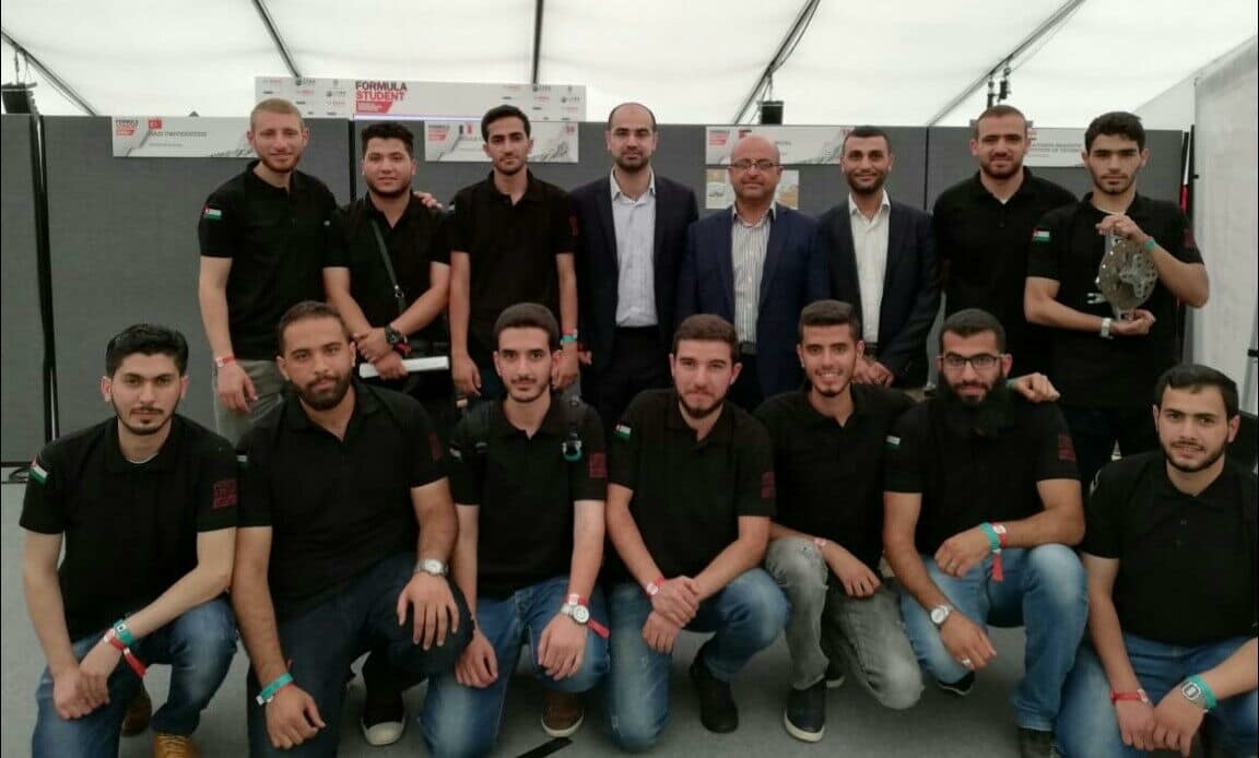 إنجاز لفريق جامعة الطفيلة التقنية بمسابقة