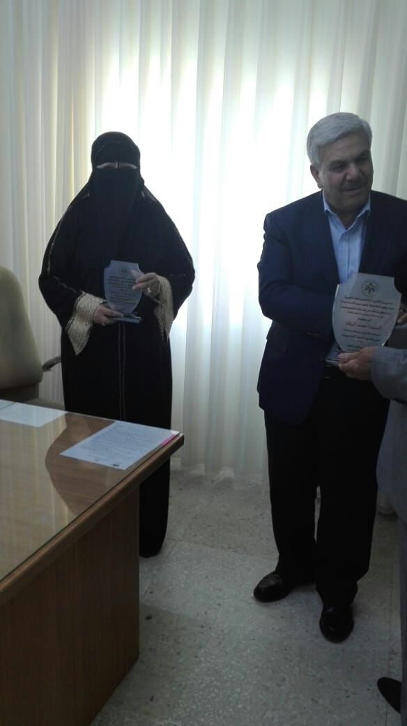 مديرة تربية الجيزة تركم العاملين بقاعات