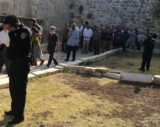 مئات المستوطنين يقتحمون المسجد الأقصى (صور)
