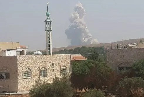 الانفجارات القوية في سورية تهز المنازل