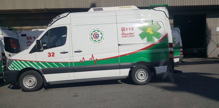 كويتي يسرق سيارة إسعاف لتعقب دورية