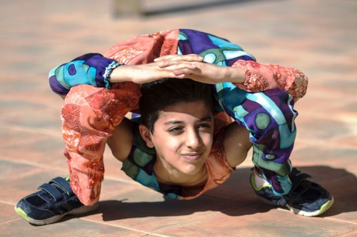 طفل عنكبوت غزّي يدخل موسوعة غينتس