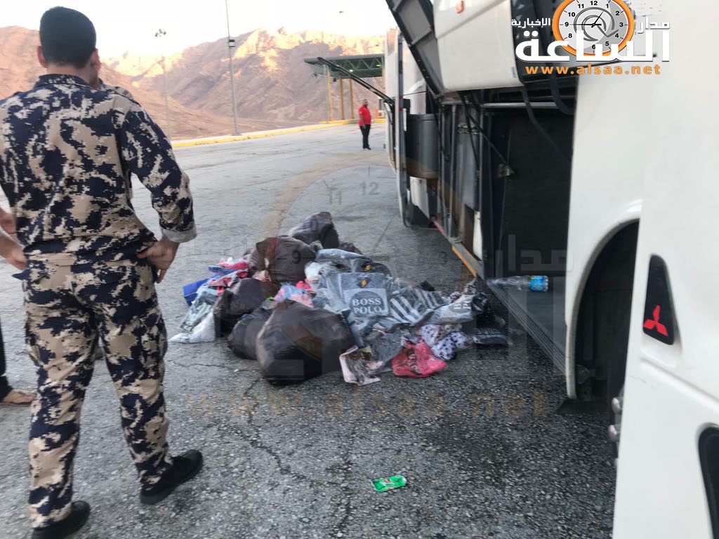 ضبط سائق حافلة شركة سياحية تهرب