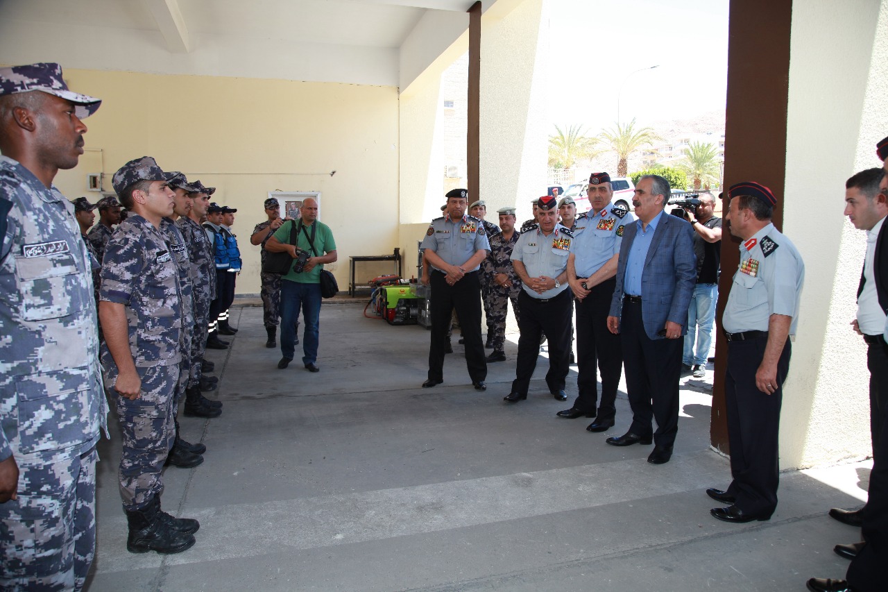 المبيضين يترأس اجتماعا للمجلس الامني والحكام