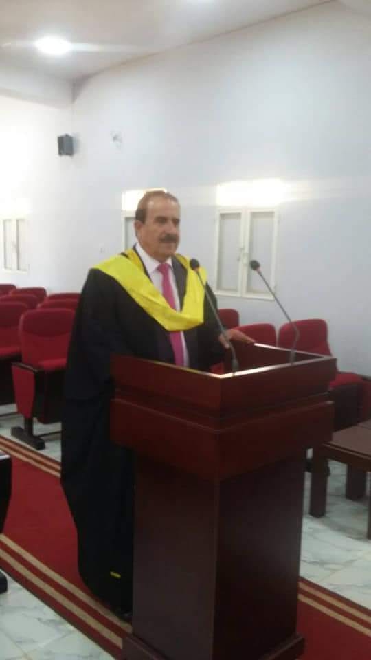 العشوش يهنئ جاسر الرواشدة بالماجستير