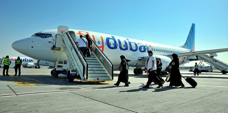 “فلاي دبي” تتوعد طيارا بعد نتيجة