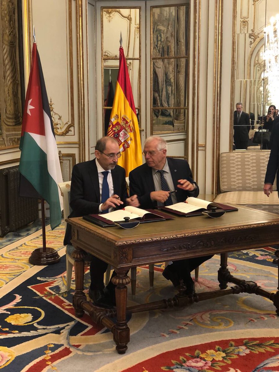 قرض اسباني ميسر للأردن بقيمة 30