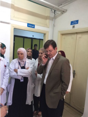 الشياب يوعز بتزويد «المختبر الطبي المركزي»