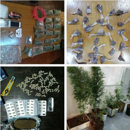 «المخدرات» تحبط تهريب 160 الف حبة