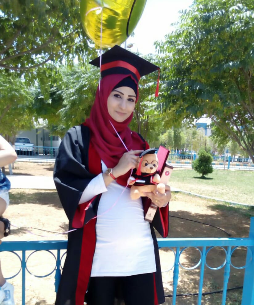 صفاء صالح.. مبروك البكالوريوس