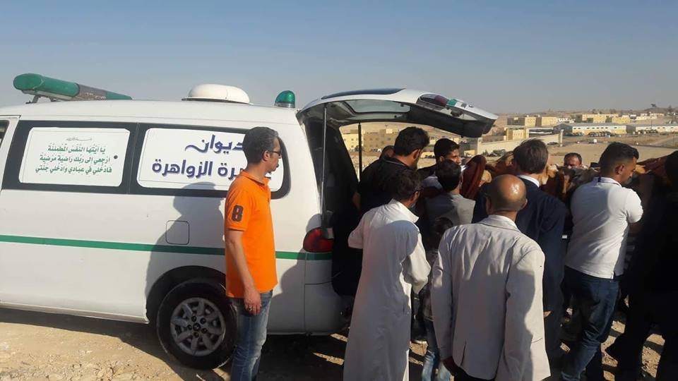 تشييع باهت للفنان محمد الزواهرة والنقيب