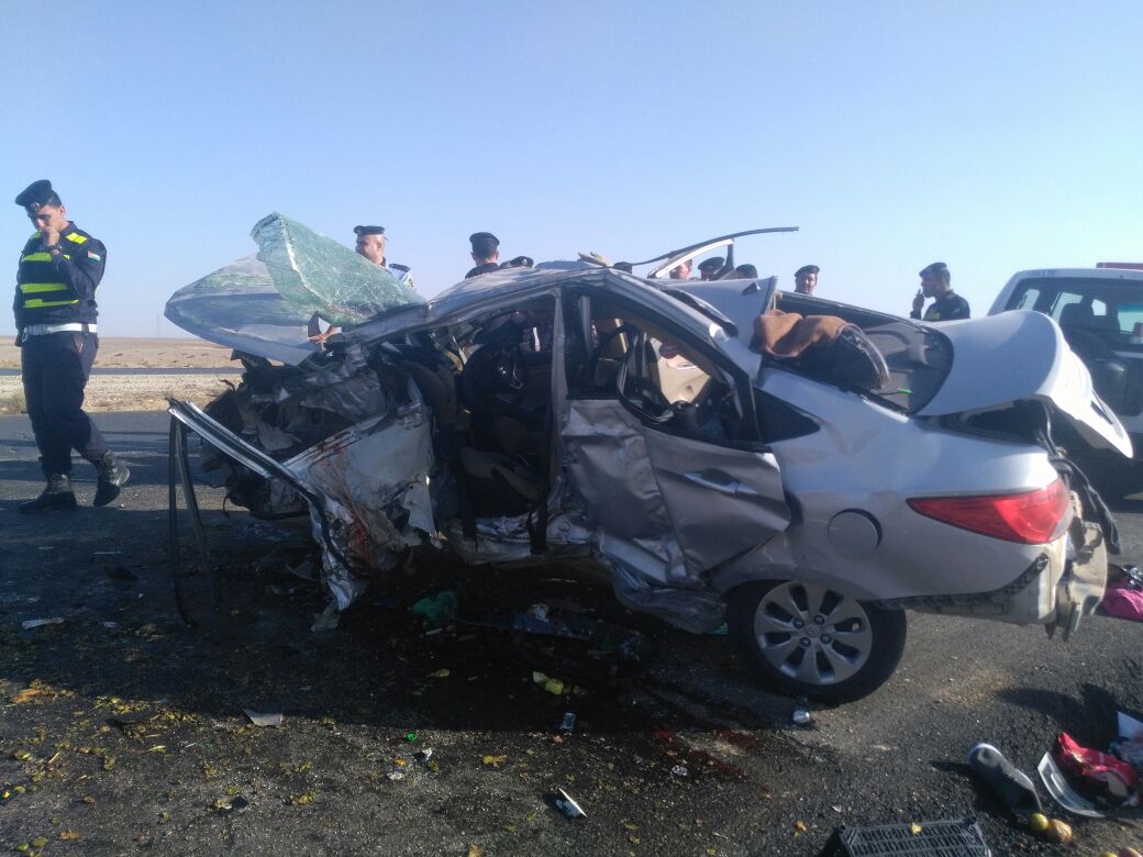 10 اصابات بحادثي تصادم في الزرقاء