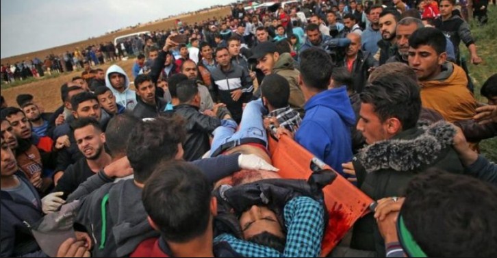 ثمانية جرحى جراء اعتداء الاحتلال على