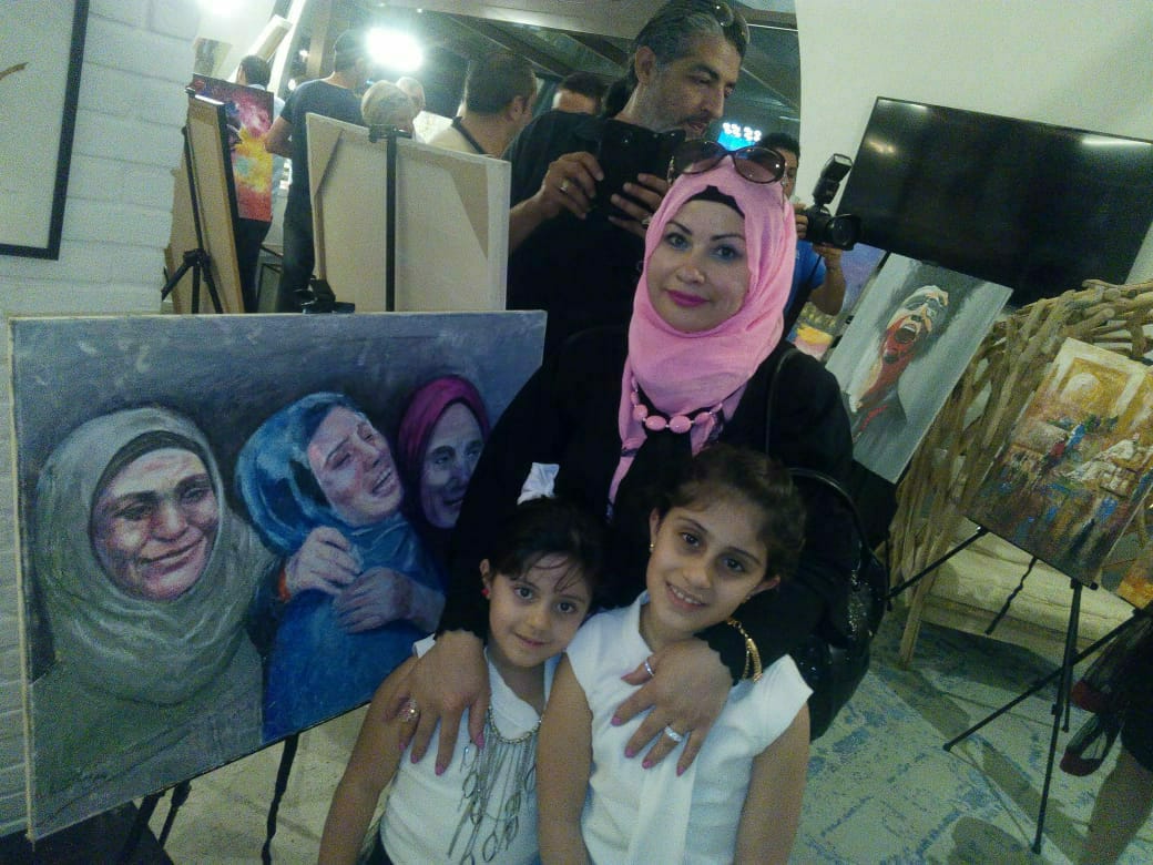 ملتقى العقبه الدولي للفن التشكيلي (صور)