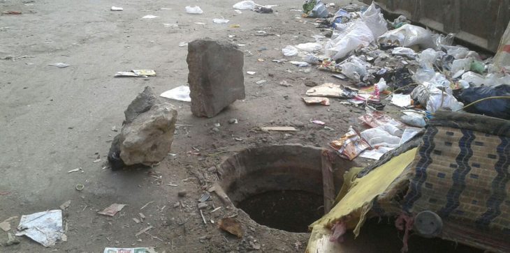 اليمن.. سقوط طفلة بمجاري الصرف الصحي