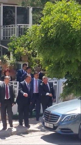 الملك في بيت عزاء جاك خياط