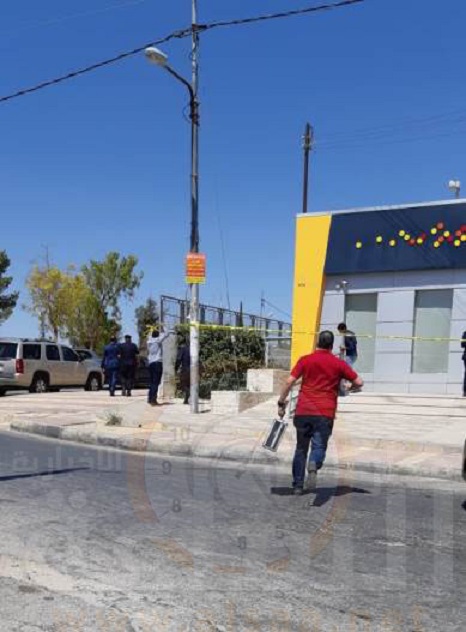 شاهدوا بالفيديو.. عملية السطو على بنك